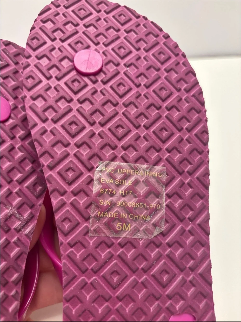Tory Burch Thandie flip-flop sandals women’s size 5